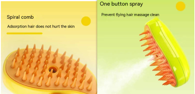 Pet Grooming Brush for Dogs and Cats
