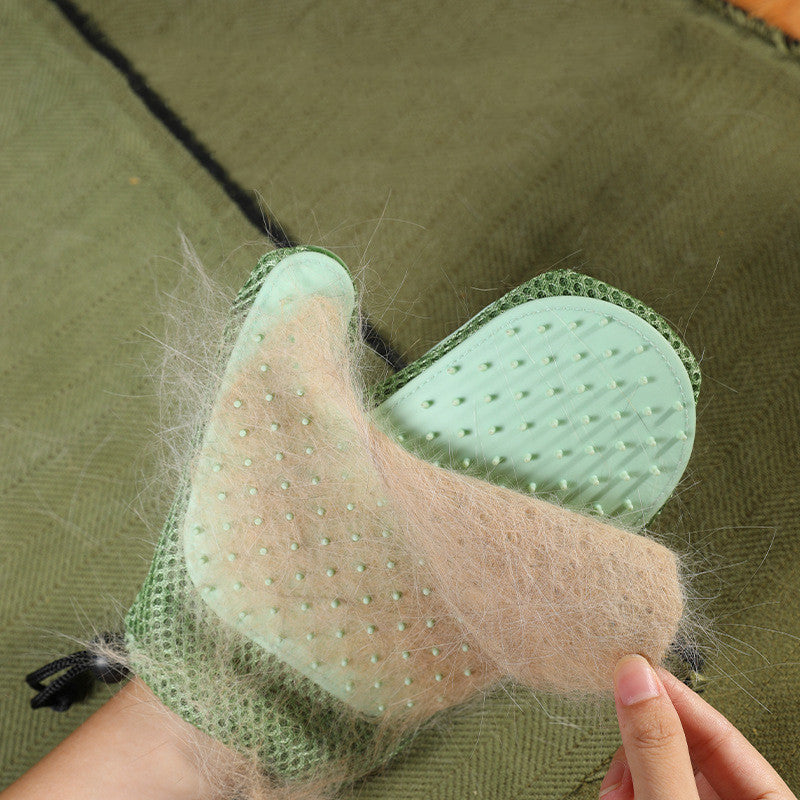Silicone Pet Grooming Gloves for Dogs and Cats